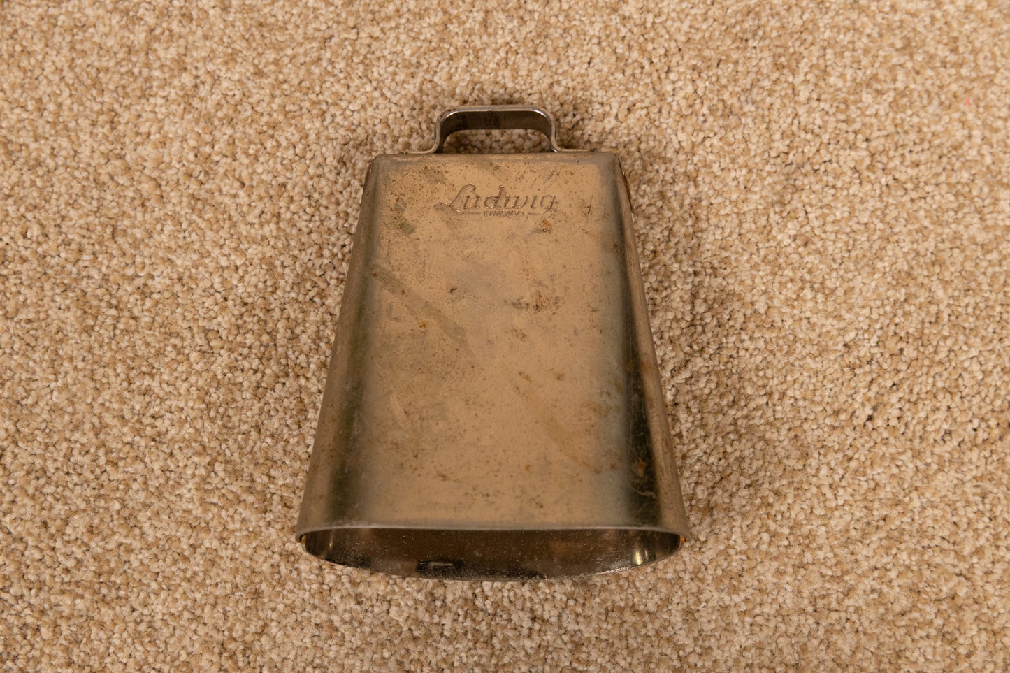 Vintage Ludwig 5" Goldentone Cowbell
