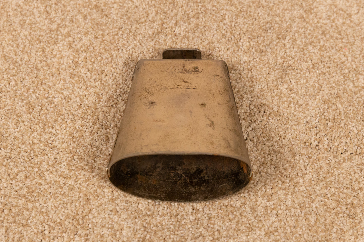 Vintage Ludwig 5" Goldentone Cowbell