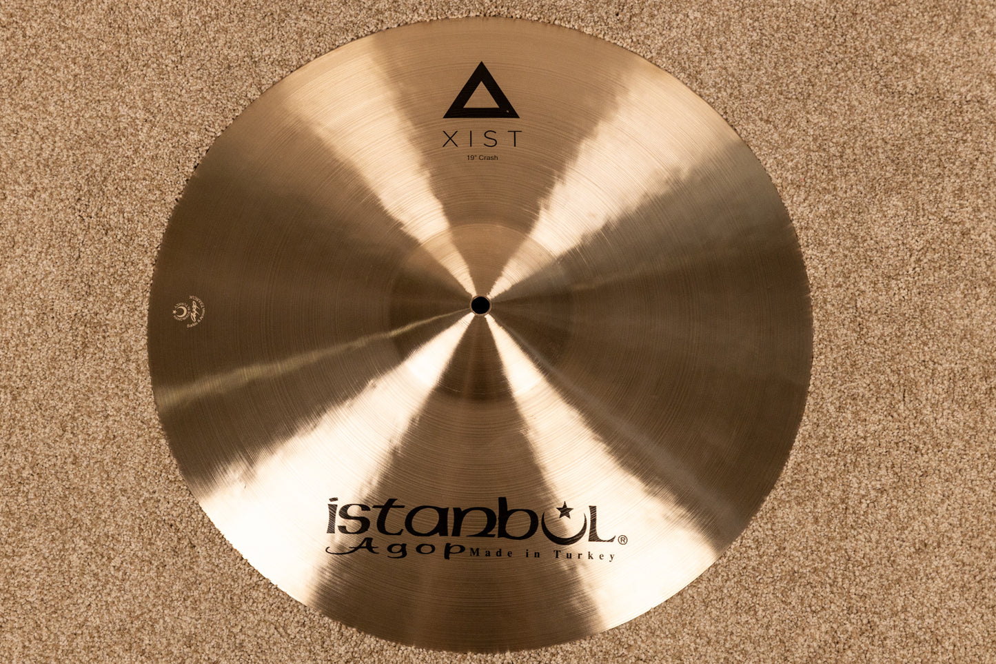 Istanbul Agop 19" XIST Natural Crash Cymbal 1603g