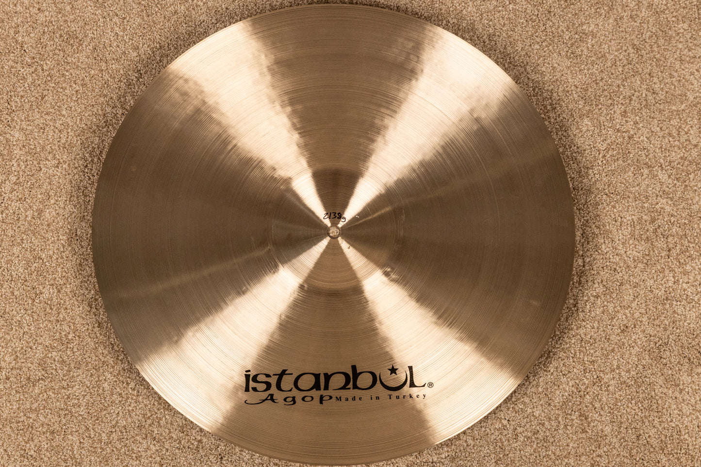Istanbul Agop 22" XIST Natural Crash Cymbal 2138g