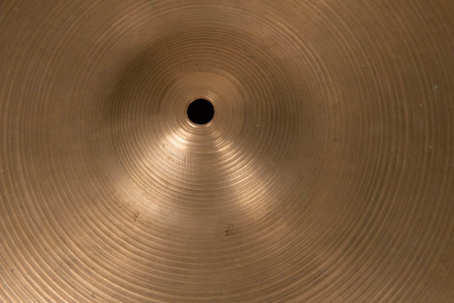 1950s Zildjian A 14" Small Stamp Hi Hat Cymbal 1187g