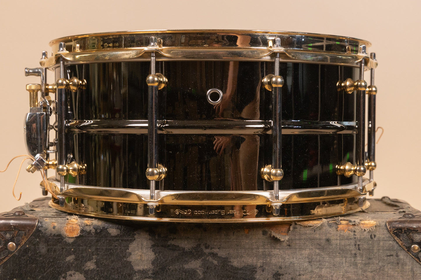 Pearl 6.5x14 Steve Ferrone Signature Brass Snare Drum