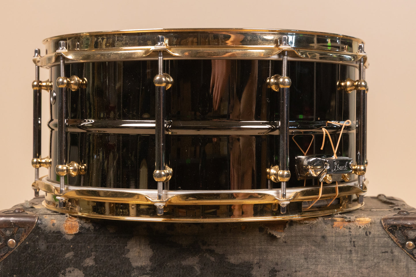 Pearl 6.5x14 Steve Ferrone Signature Brass Snare Drum