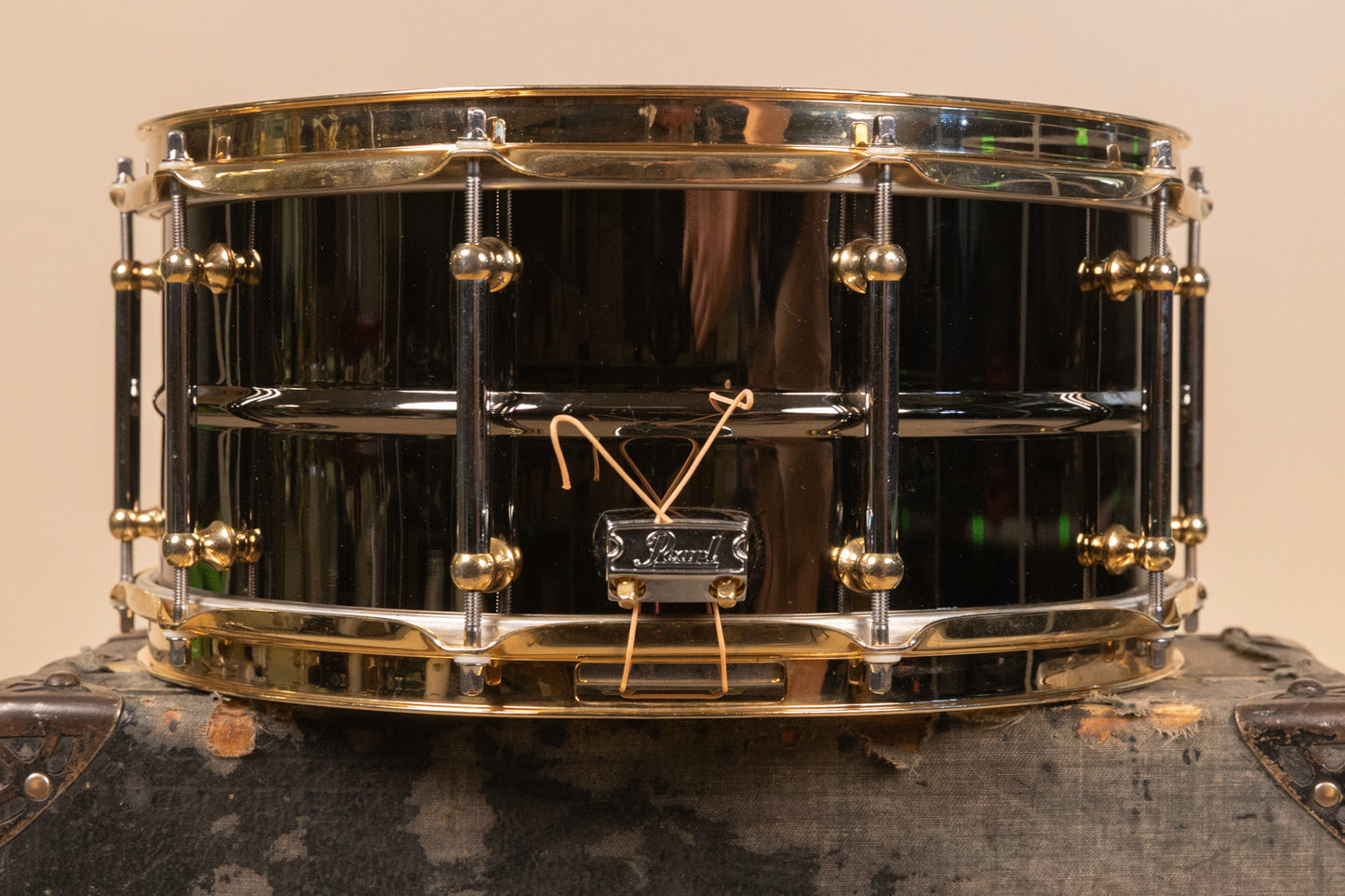 Pearl 6.5x14 Steve Ferrone Signature Brass Snare Drum