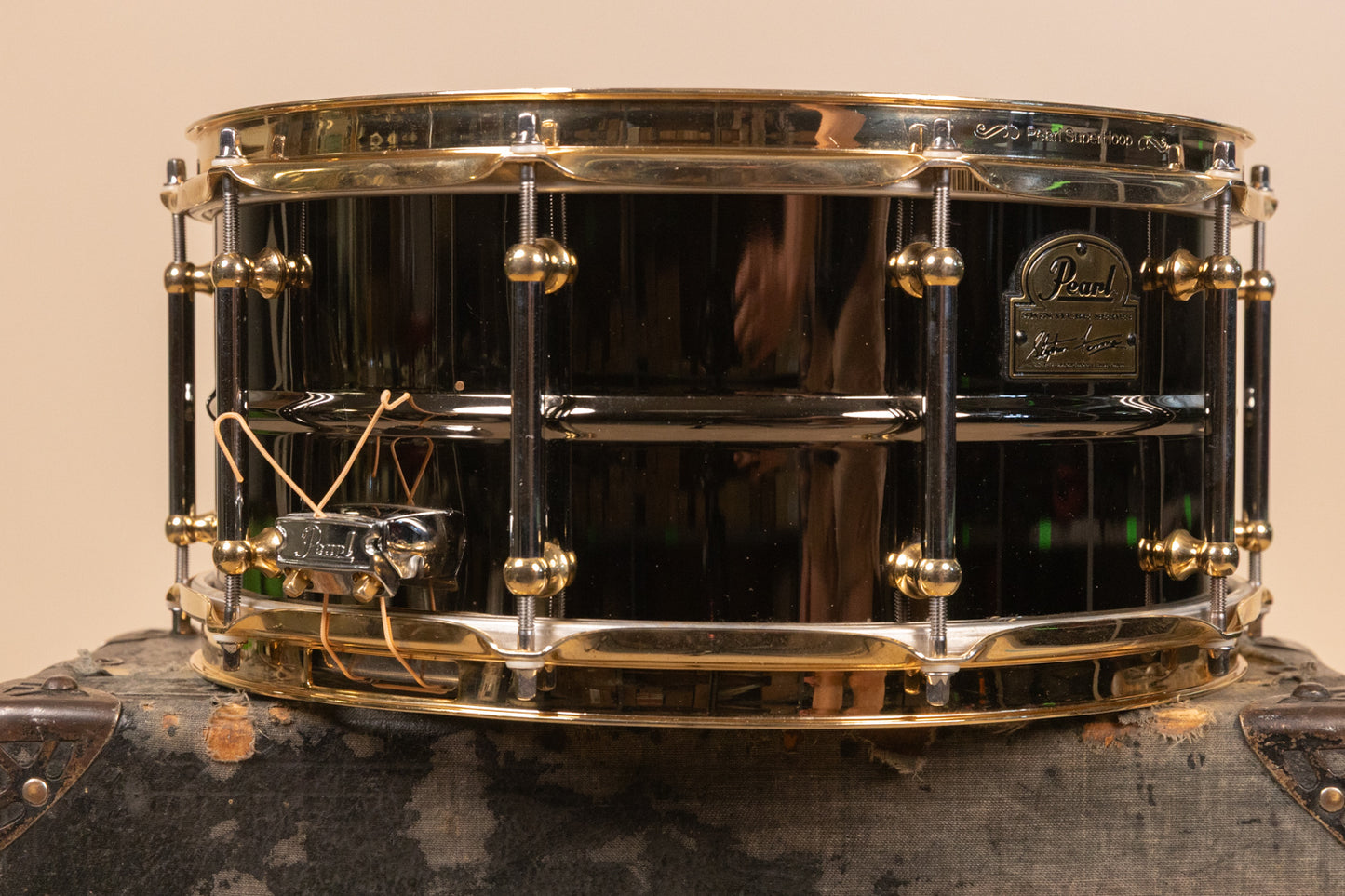 Pearl 6.5x14 Steve Ferrone Signature Brass Snare Drum
