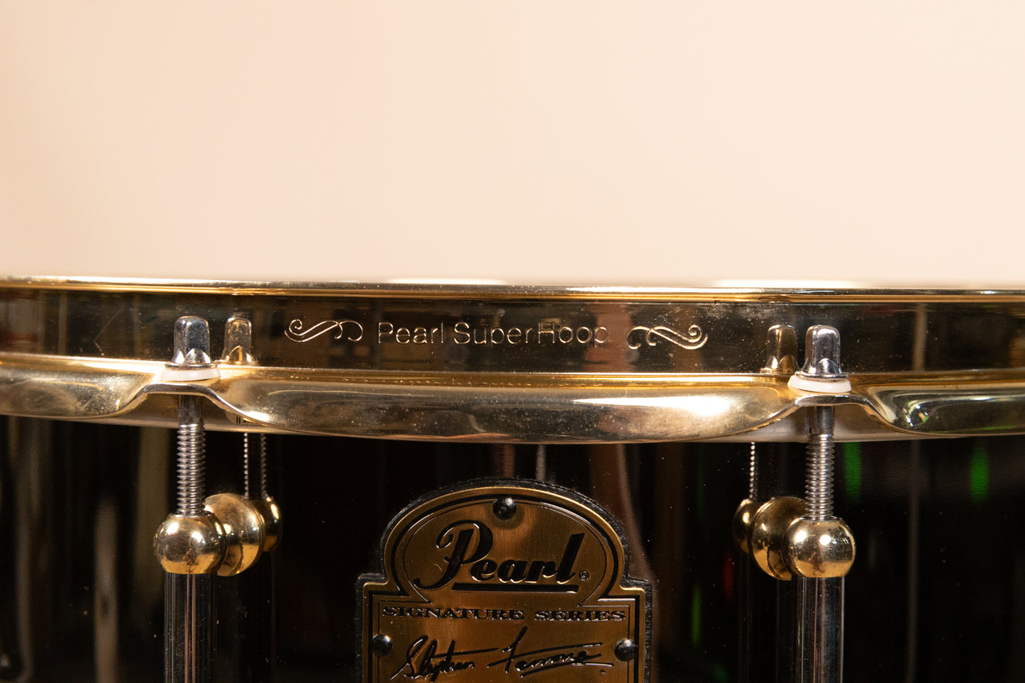 Pearl 6.5x14 Steve Ferrone Signature Brass Snare Drum
