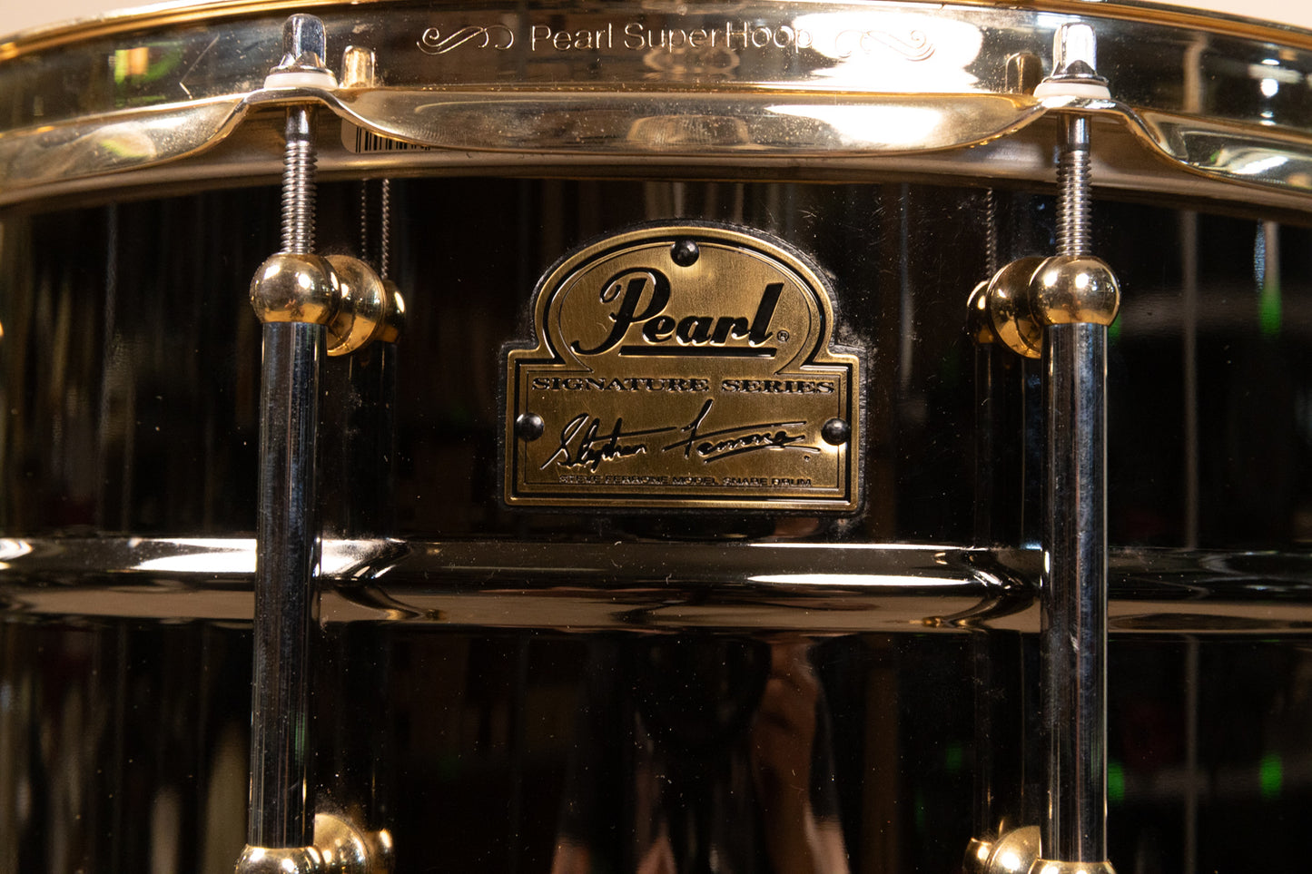 Pearl 6.5x14 Steve Ferrone Signature Brass Snare Drum