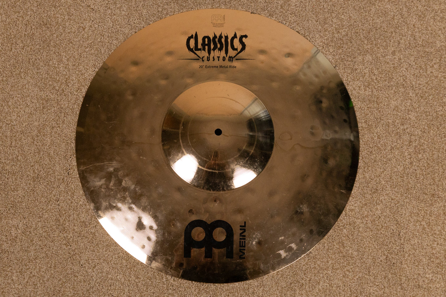 Meinl 20" Classics Custom Extreme Metal Ride 2890g