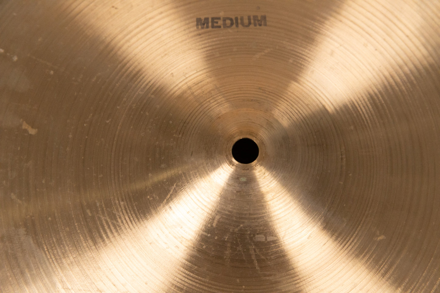 1970s Zildjian 16" Medium Crash Cymbal 1157g