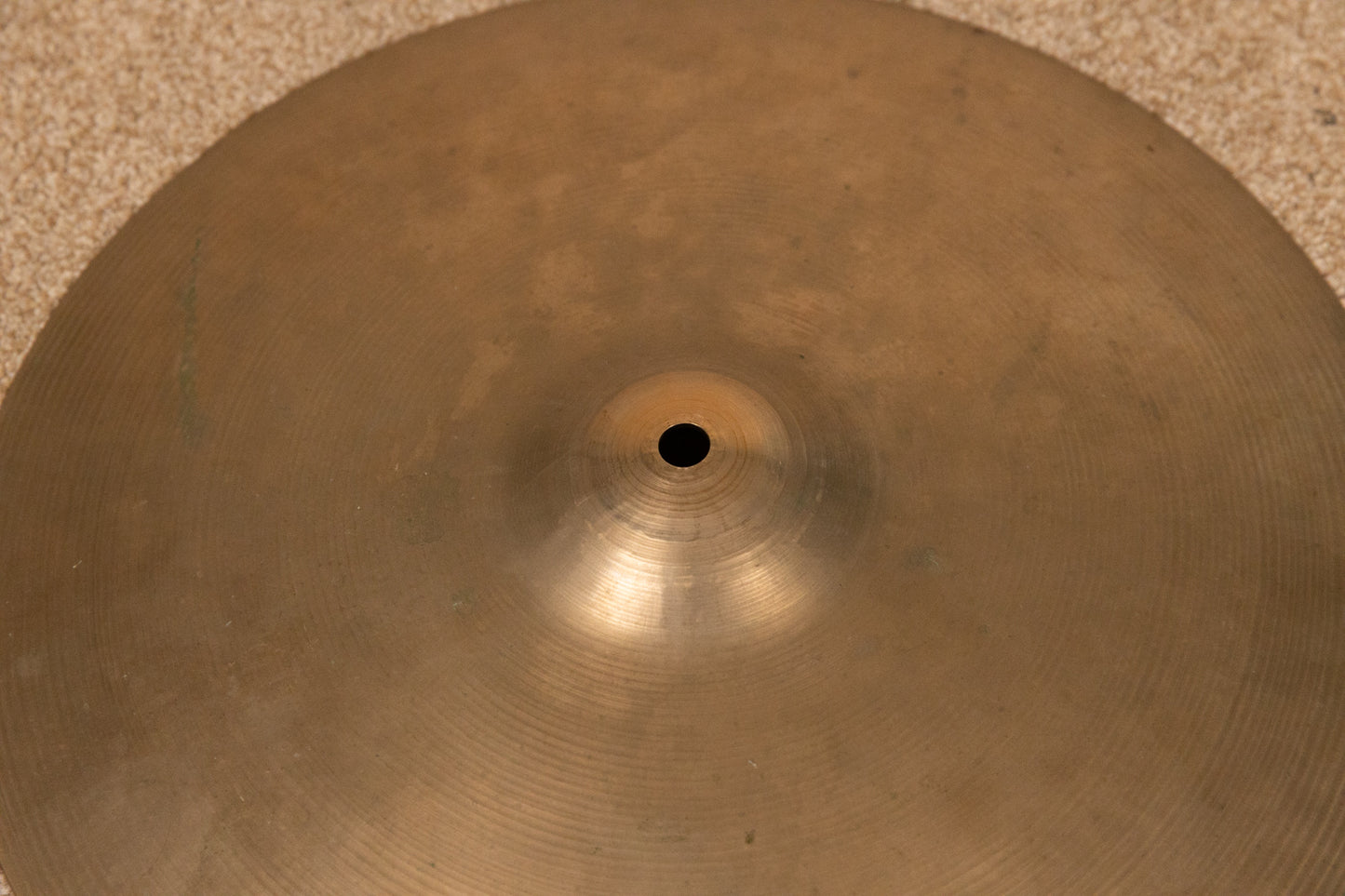 Vintage Italian 14" Hi Hat Cymbals 772g 1209g