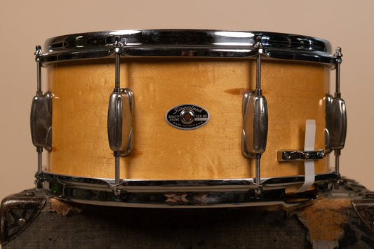 Slingerland 6.5x14 Natural Maple Radio King Clone Snare Drum
