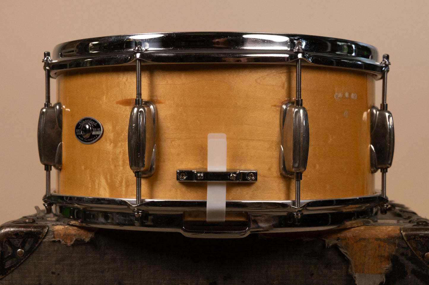 Slingerland 6.5x14 Natural Maple Radio King Clone Snare Drum