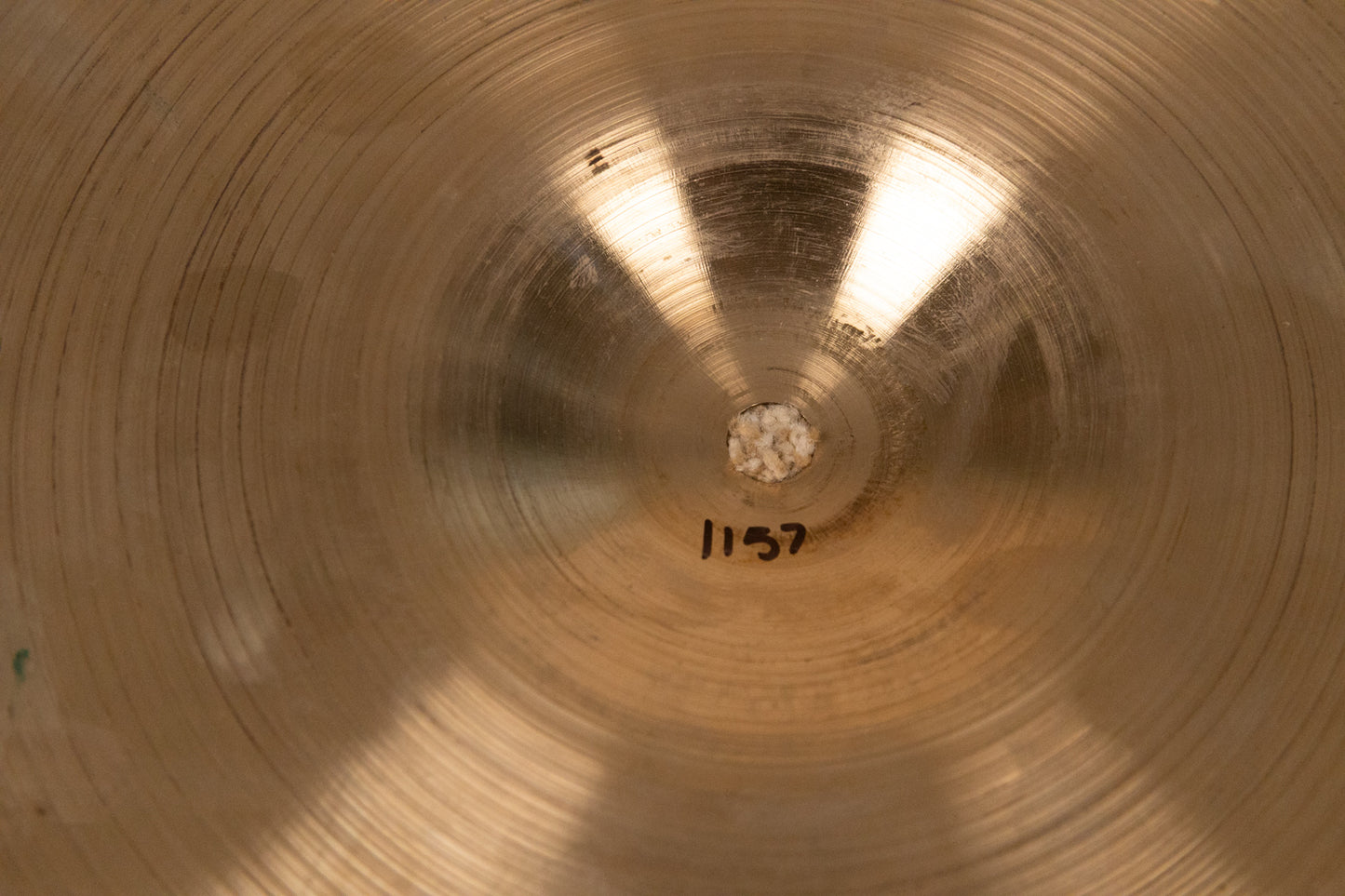 1970s Zildjian 16" Medium Crash Cymbal 1157g