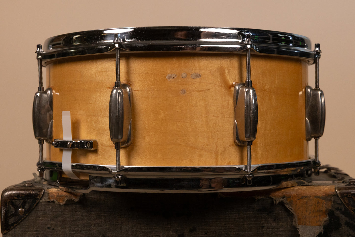 Slingerland 6.5x14 Natural Maple Radio King Clone Snare Drum