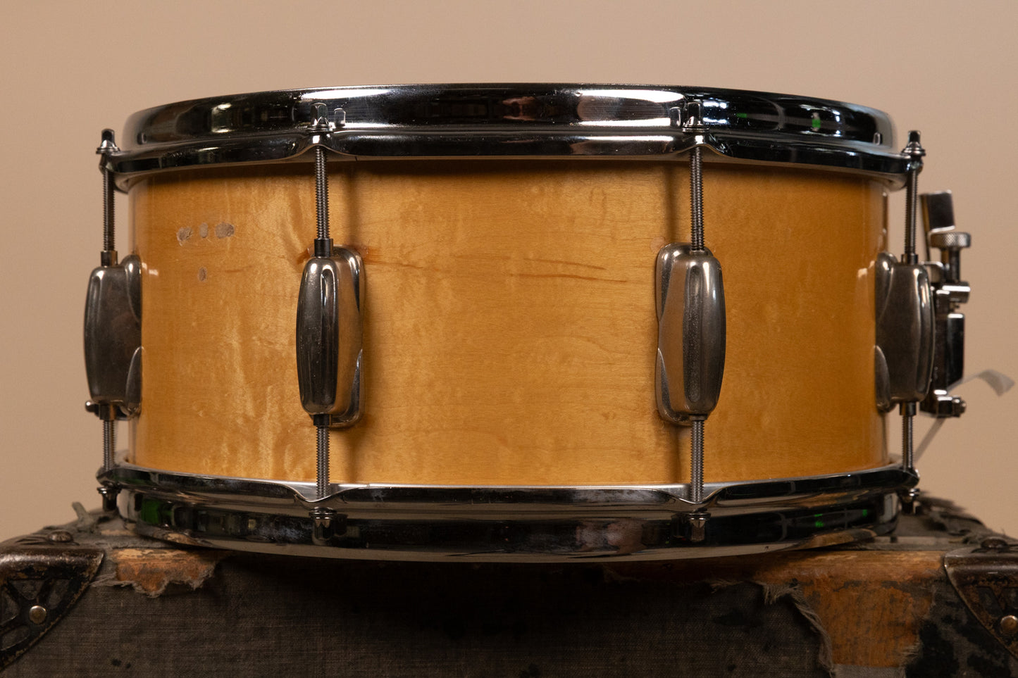 Slingerland 6.5x14 Natural Maple Radio King Clone Snare Drum