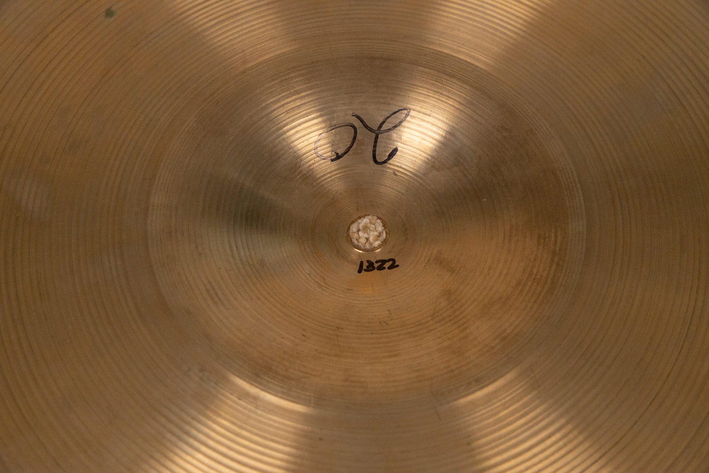1960s Zildjian A 20" Medium Ride Cymbal 2281g