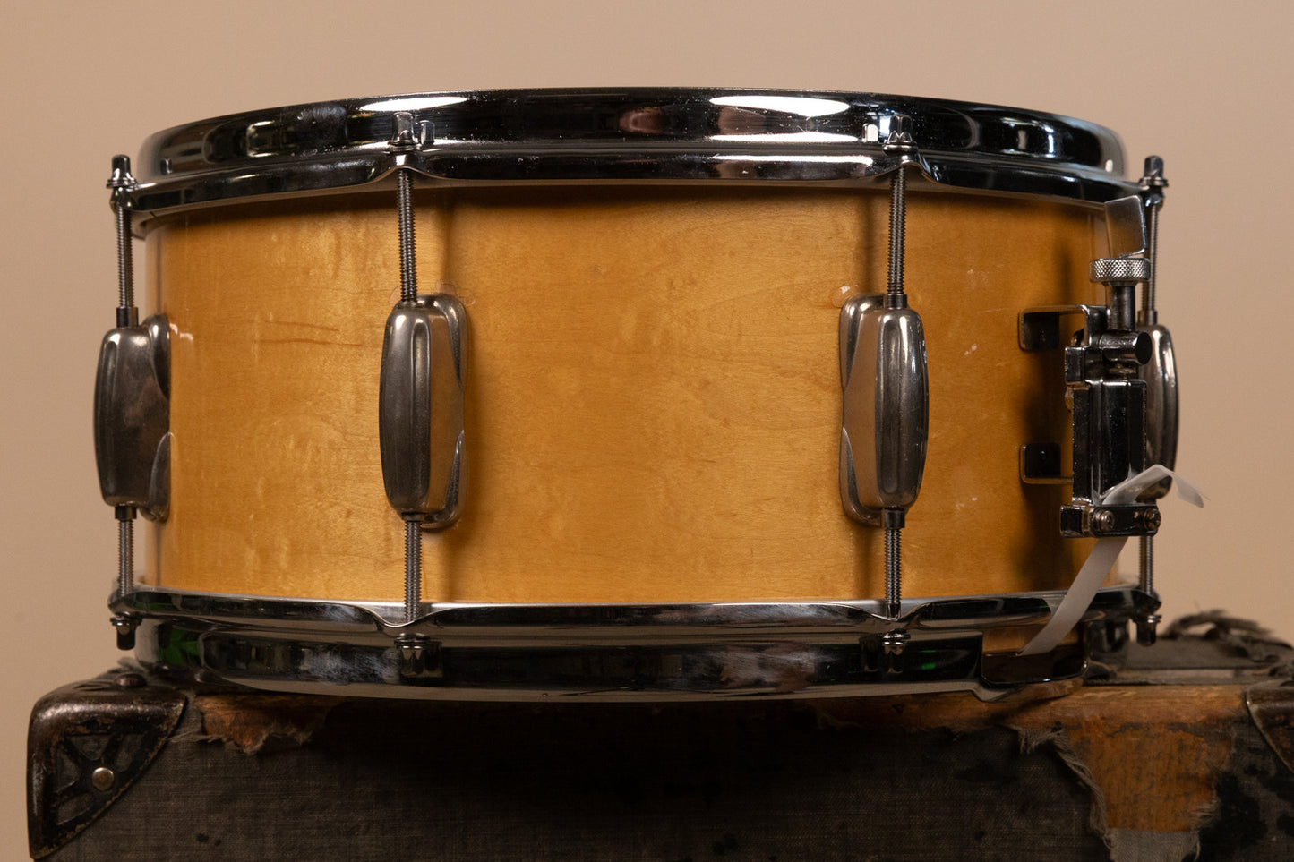 Slingerland 6.5x14 Natural Maple Radio King Clone Snare Drum