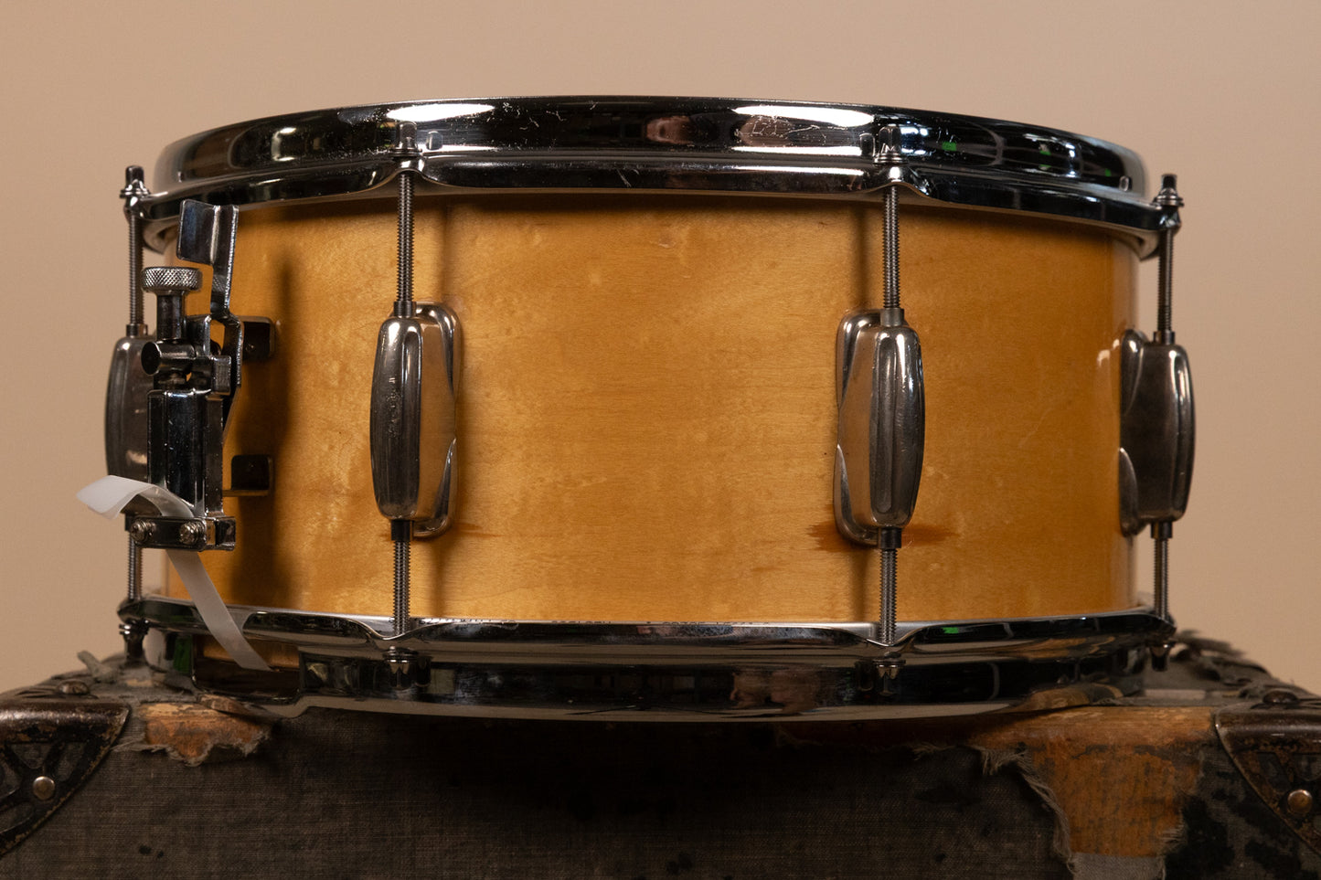 Slingerland 6.5x14 Natural Maple Radio King Clone Snare Drum