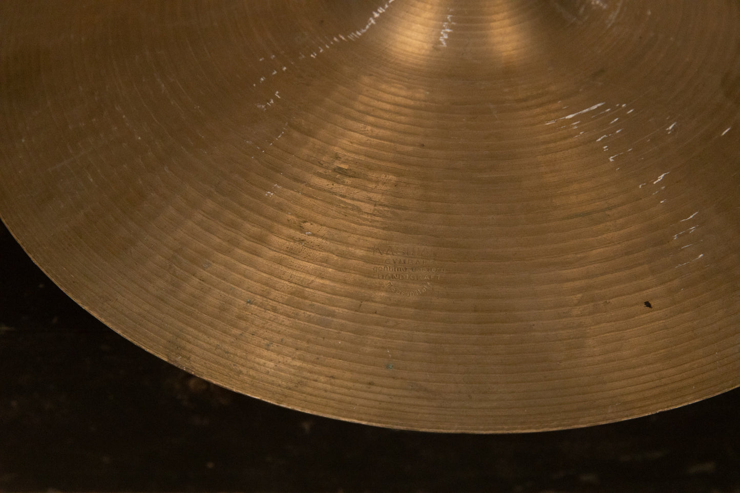 Vintage Italian 14" Hi Hat Cymbals 772g 1209g