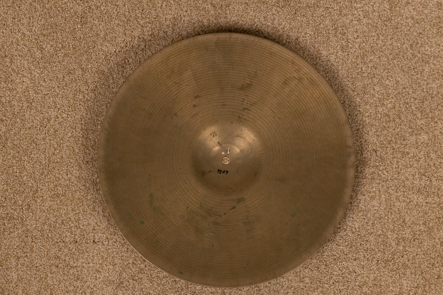 Vintage Italian 14" Hi Hat Cymbals 772g 1209g