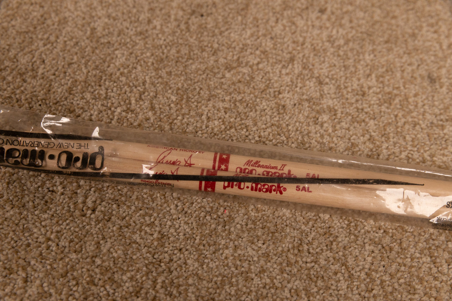 New Old Stock ProMark 5AL Ringo Starr Millennum II Drum Sticks
