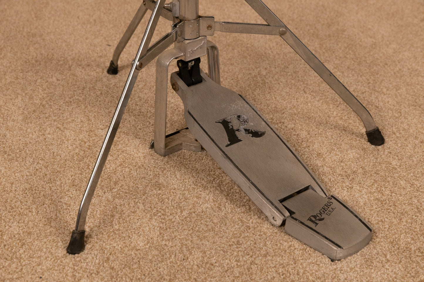 Vintage Rogers Supreme "Big R" Memriloc Hi Hat Stand