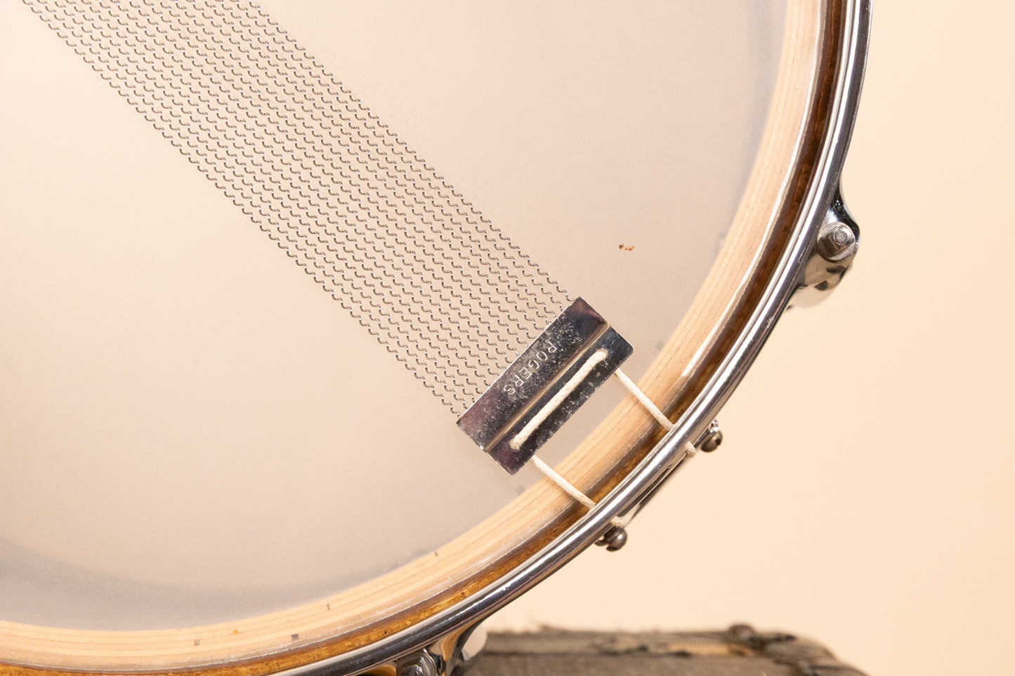 1960 Rogers 5x14 Sparkling Red Pearl Holiday Snare Drum