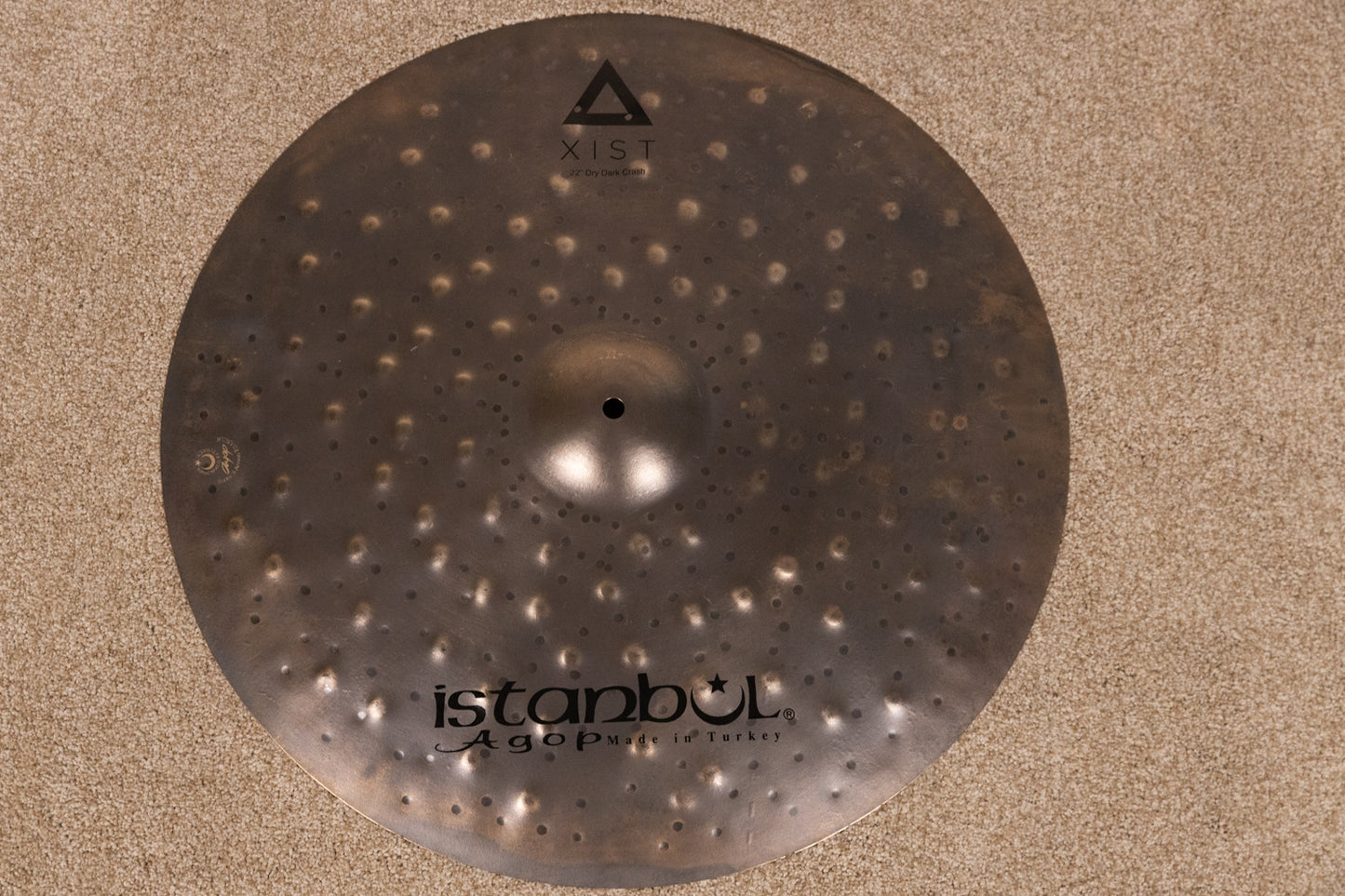 Istanbul Agop 22" XIST Dry Dark Crash Cymbal 1776g