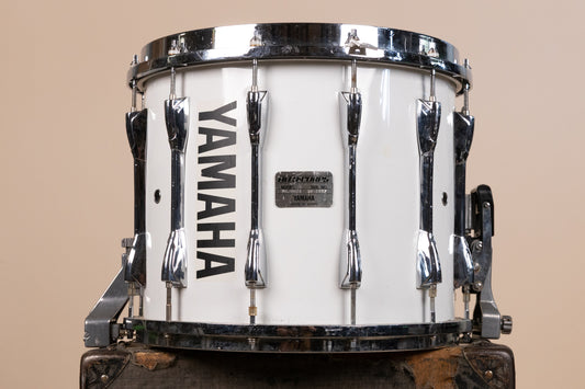 Yamaha 12x14 White Model MS-8014 Marching Snare Drum
