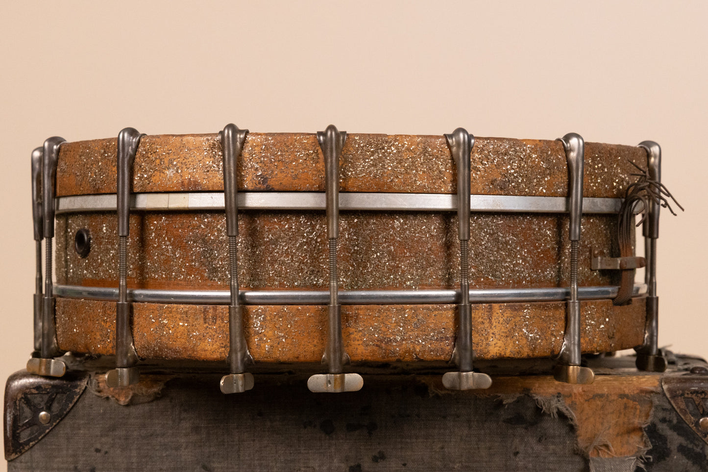 Vintage Leedy 3.5x15 Thumb Rod Snare Drum
