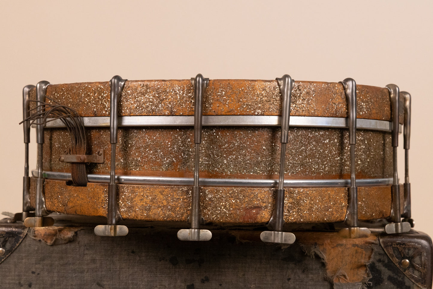 Vintage Leedy 3.5x15 Thumb Rod Snare Drum