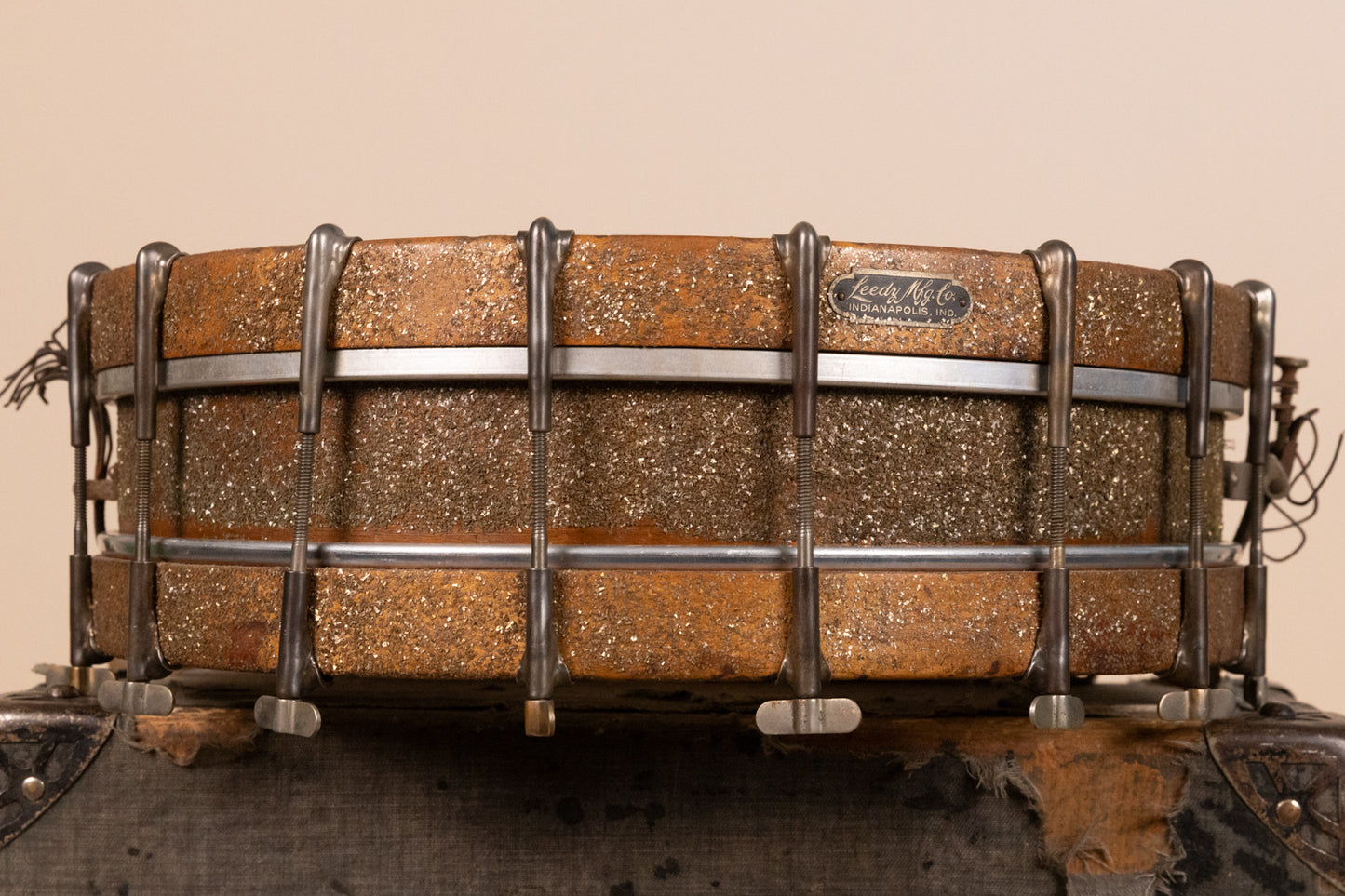 Vintage Leedy 3.5x15 Thumb Rod Snare Drum