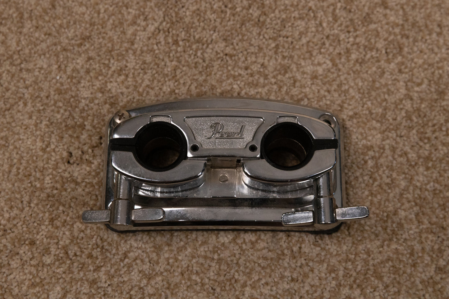 Vintage Pearl Bass Drum Double Tom Mount