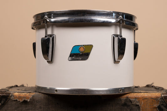 1980s Ludwig 7x10" White Cortex Concert Tom