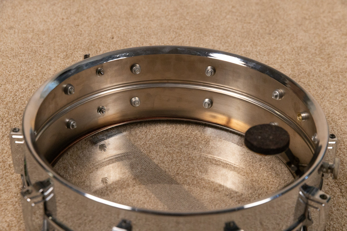 1968 Ludwig 5x14 Supraphonic LM400 Snare Drum