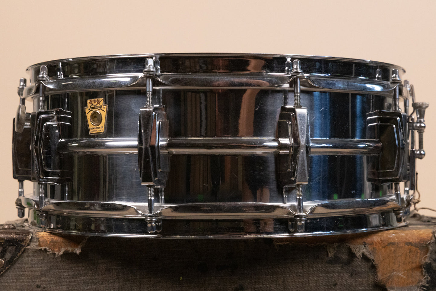 1968 Ludwig 5x14 Supraphonic LM400 Snare Drum