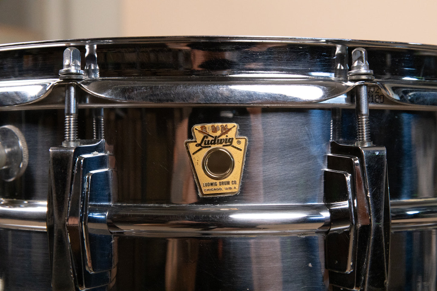 1968 Ludwig 5x14 Supraphonic LM400 Snare Drum