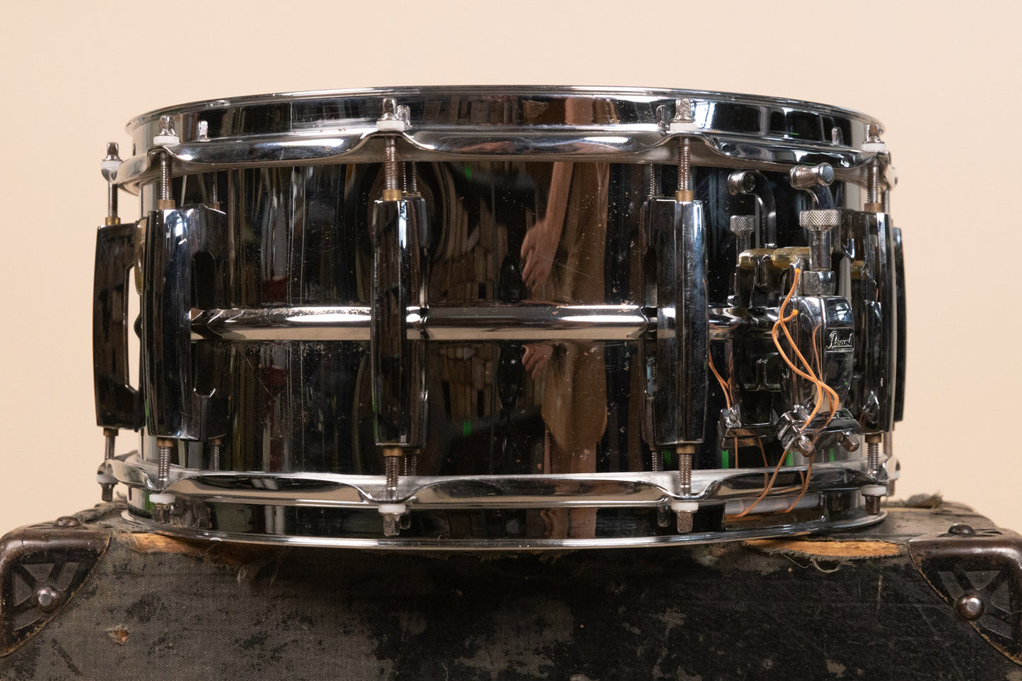 2010s Pearl 6.5x14 Steel Sensitone Snare Drum