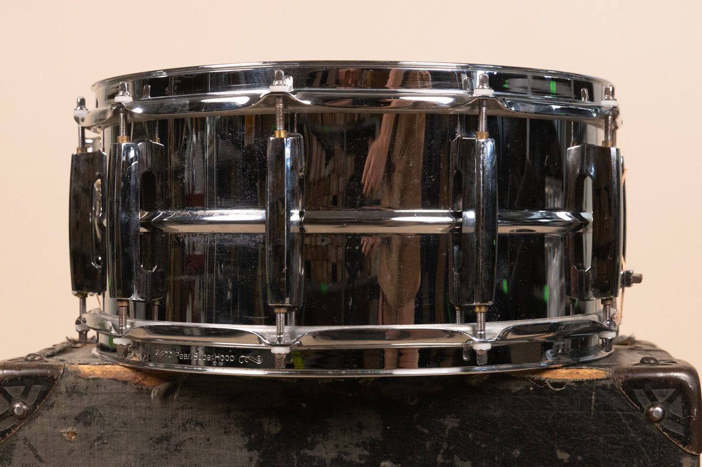 2010s Pearl 6.5x14 Steel Sensitone Snare Drum