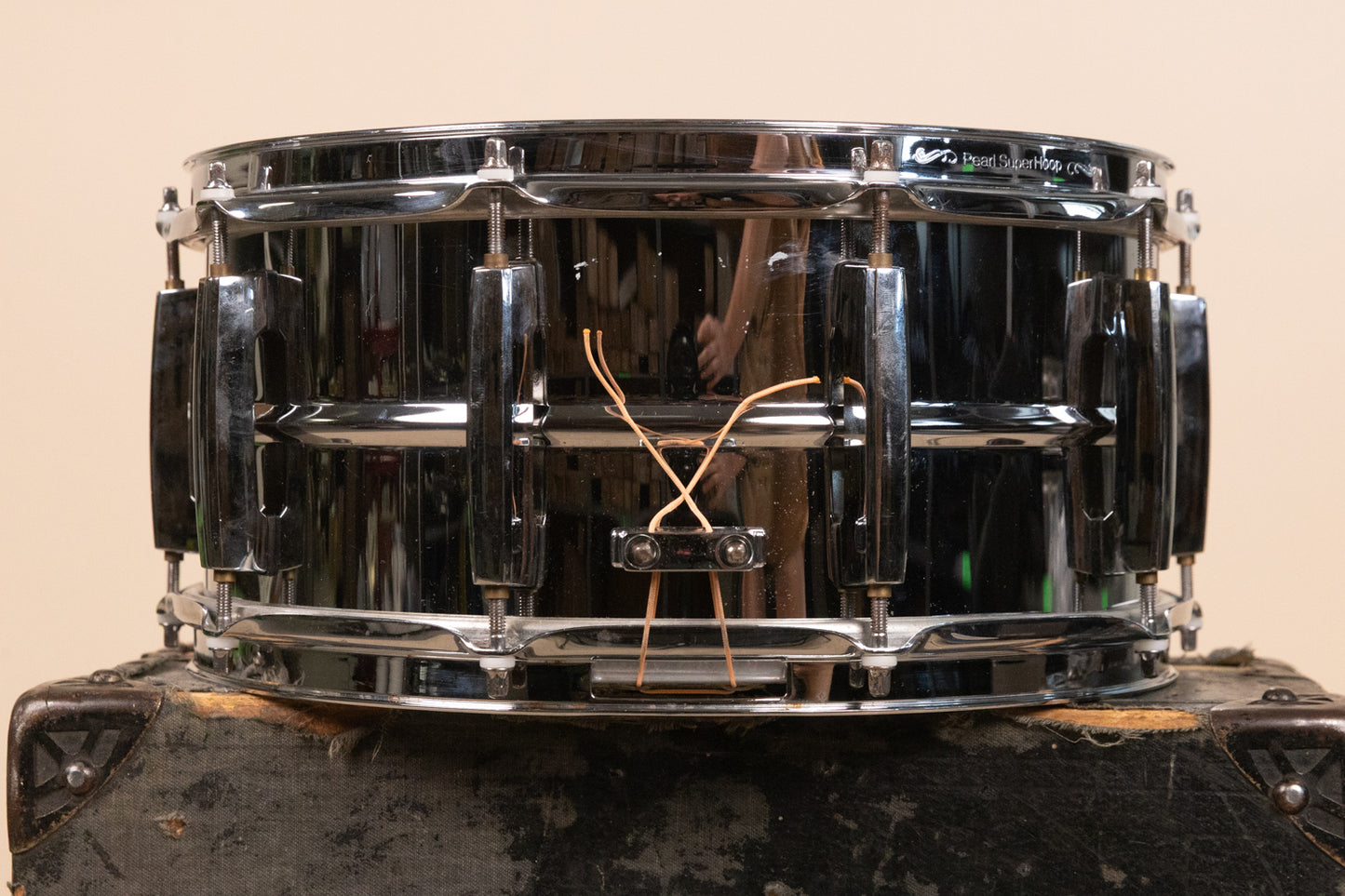 2010s Pearl 6.5x14 Steel Sensitone Snare Drum