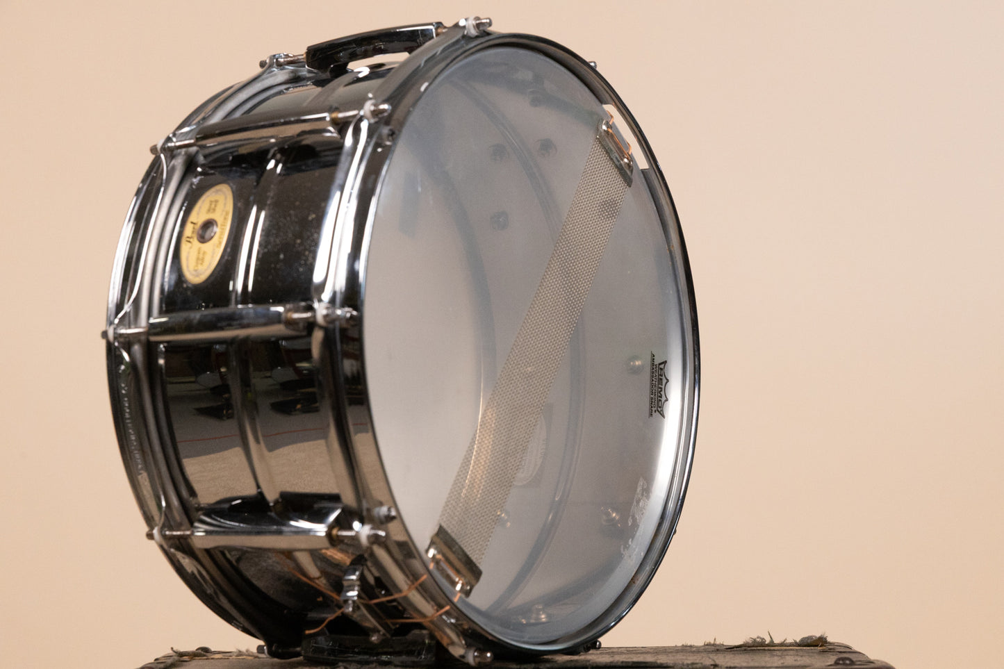 2010s Pearl 6.5x14 Steel Sensitone Snare Drum