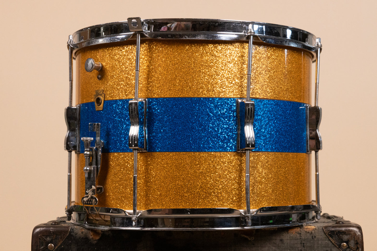 1964 Ludwig 10x14 Parade Master Tri Band Snare Drum