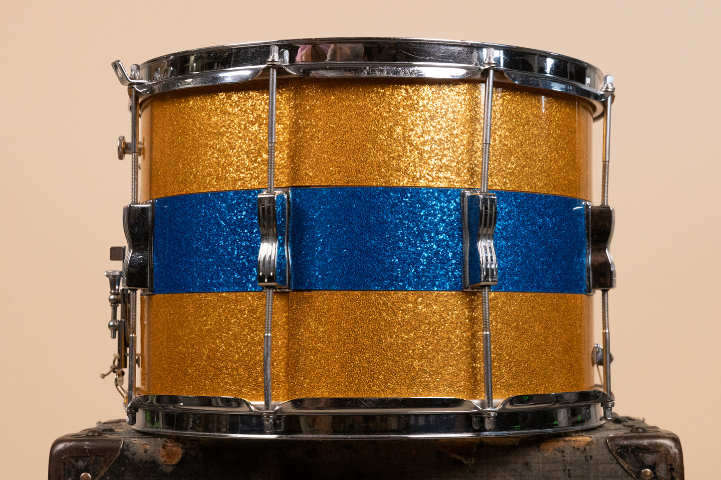 1964 Ludwig 10x14 Parade Master Tri Band Snare Drum