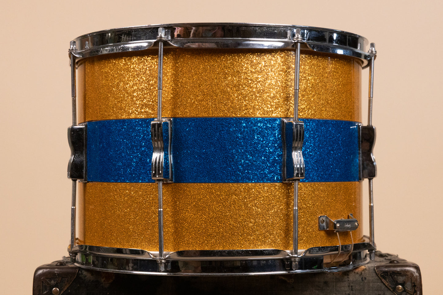 1964 Ludwig 10x14 Parade Master Tri Band Snare Drum