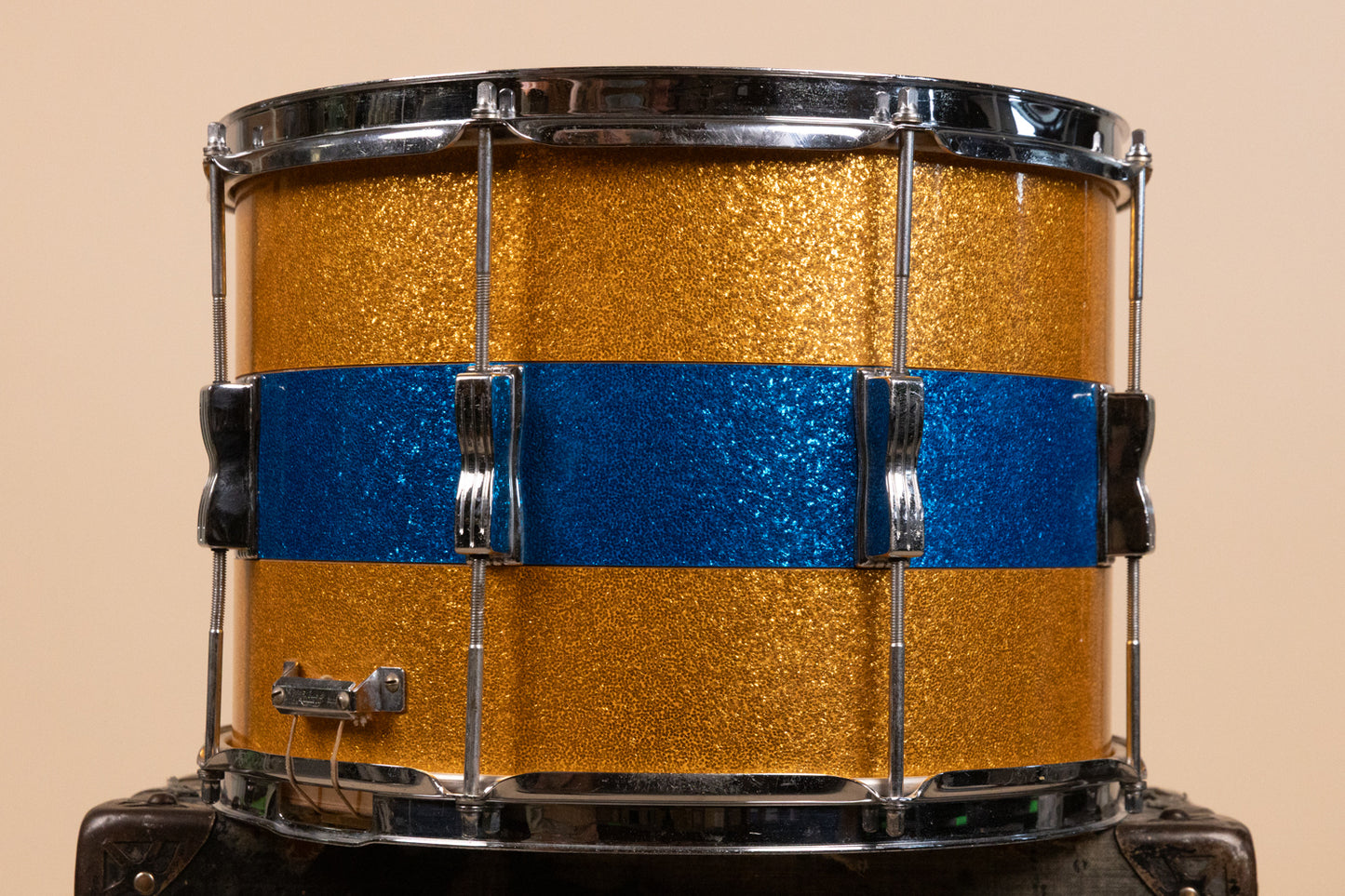1964 Ludwig 10x14 Parade Master Tri Band Snare Drum