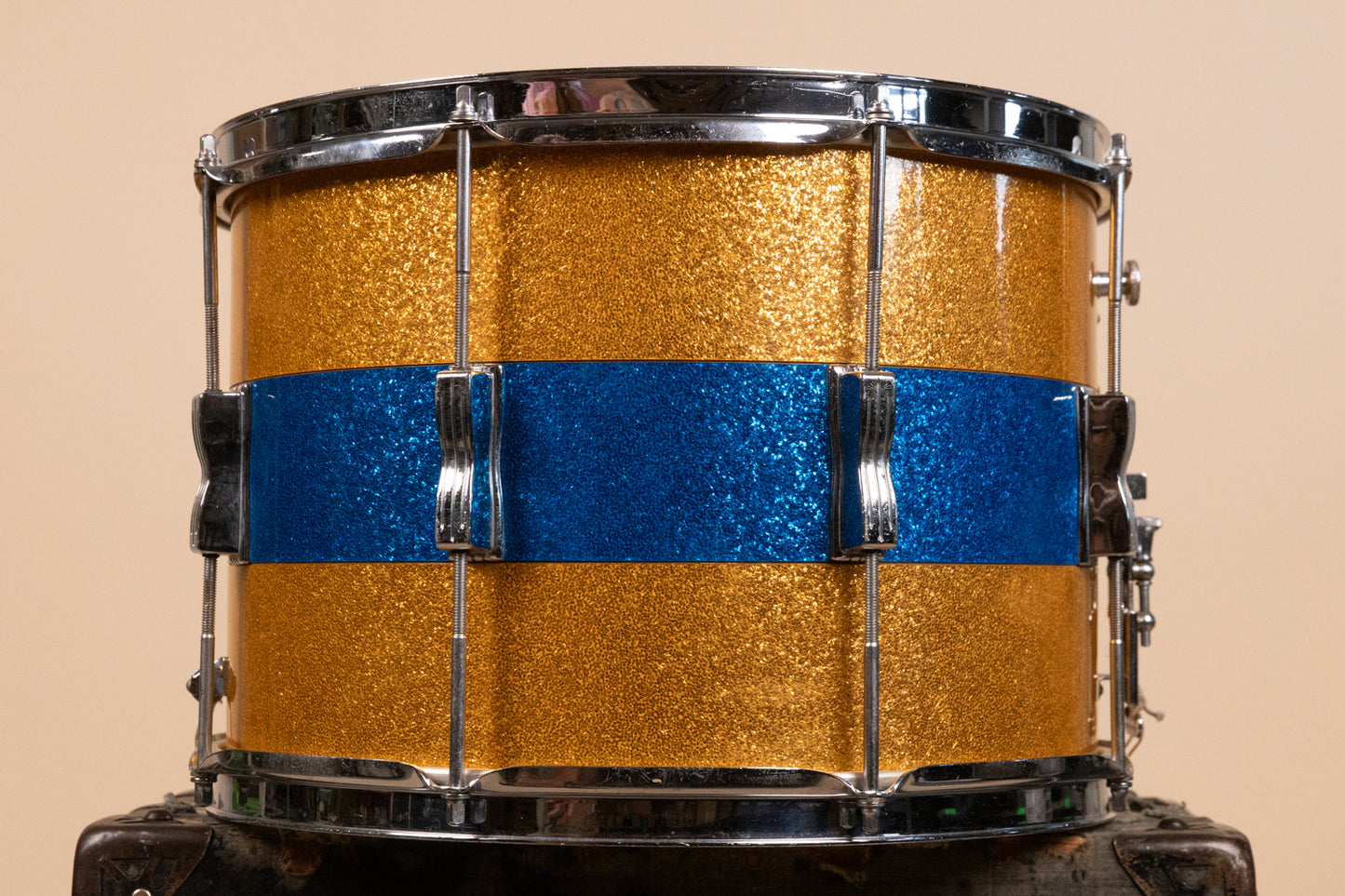 1964 Ludwig 10x14 Parade Master Tri Band Snare Drum
