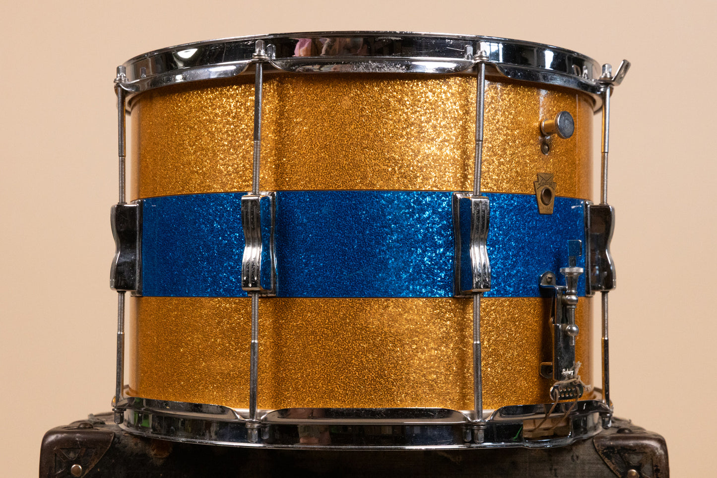 1964 Ludwig 10x14 Parade Master Tri Band Snare Drum