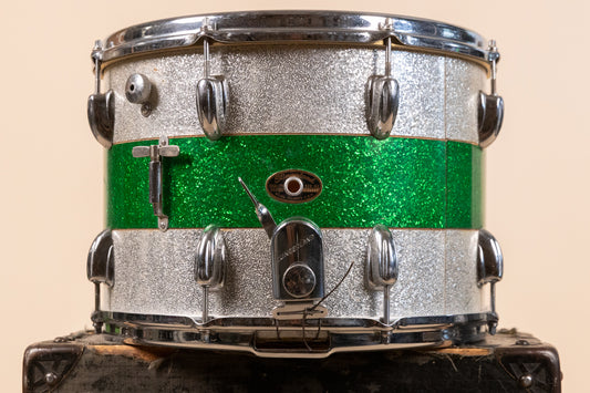 1966 Slingerland 10x14 Haskell W. Harr Tri Band Parade Drum