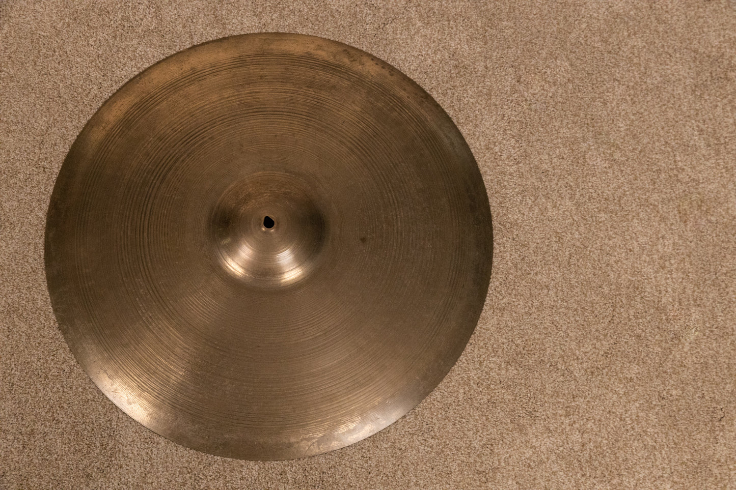 1950s Zildjian A 22" Hollow Block Ride Cymbal 2680g
