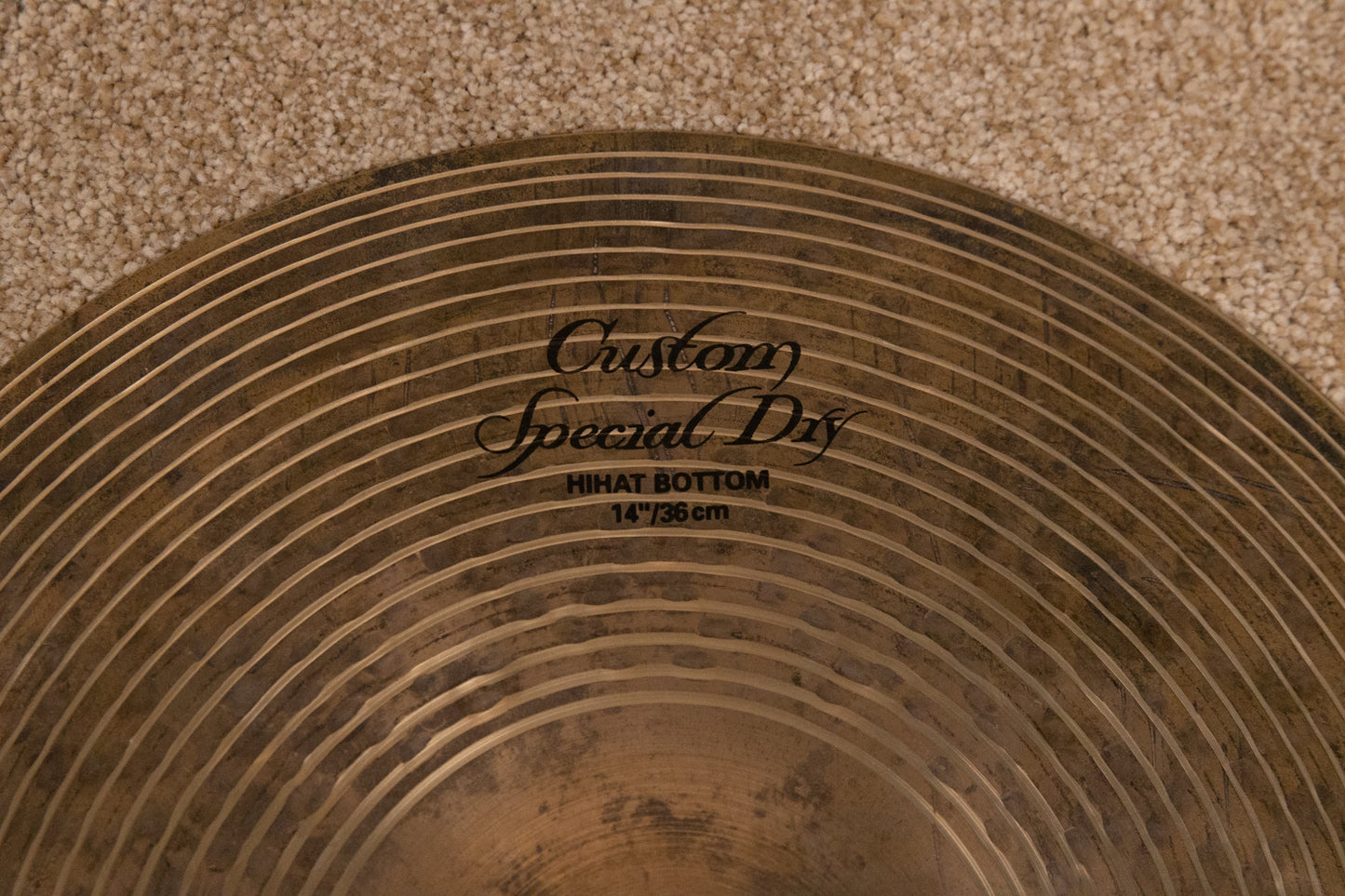 Zildjian 14" K Custom Special Dry Hi Hat Cymbals 908g 1423g